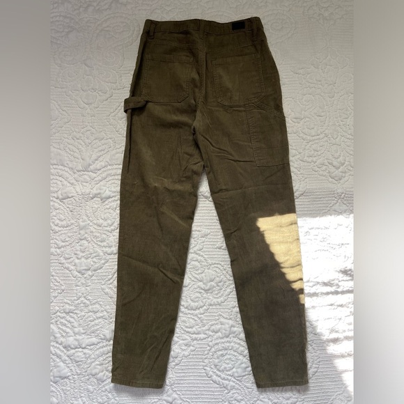 Women’s Green Corduroy Pants Size 7/28 - Picture 2 of 4